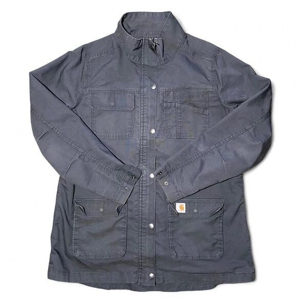 Y2K Carhartt Women’s Smithville Utility Military Style Jacket (L) - Picture 1 of 8